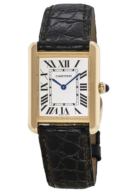 cartier watch tank womens|cartier tank watch women's price.